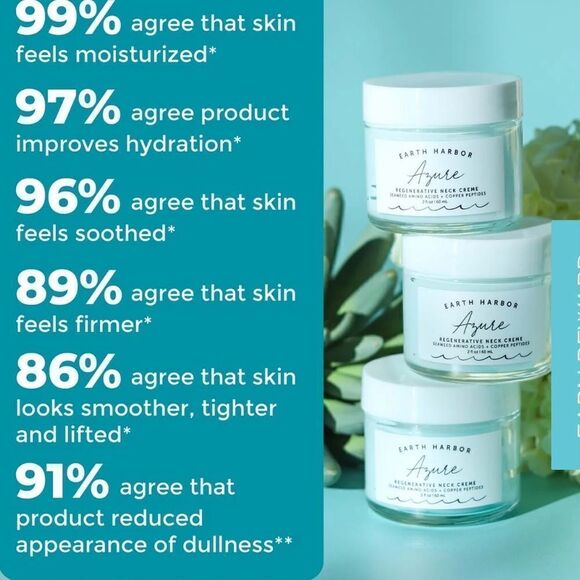 🌸HP🌸Earth Harbor Azure Regenerative Neck Cream! - Picture 6 of 8